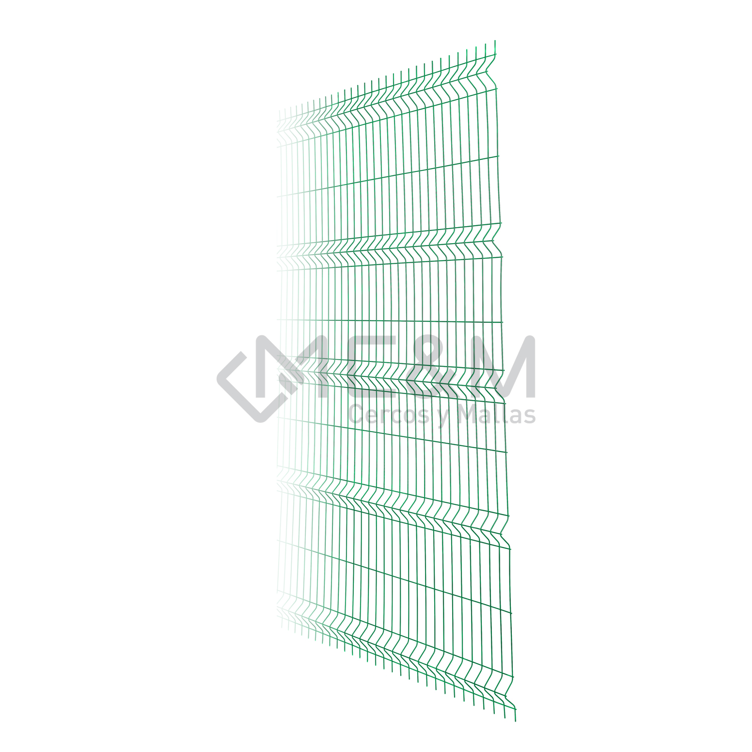 PANEL CMFOR 3D ECO GALV/VERDE 2.40X2.50 MTS X 4.2mm