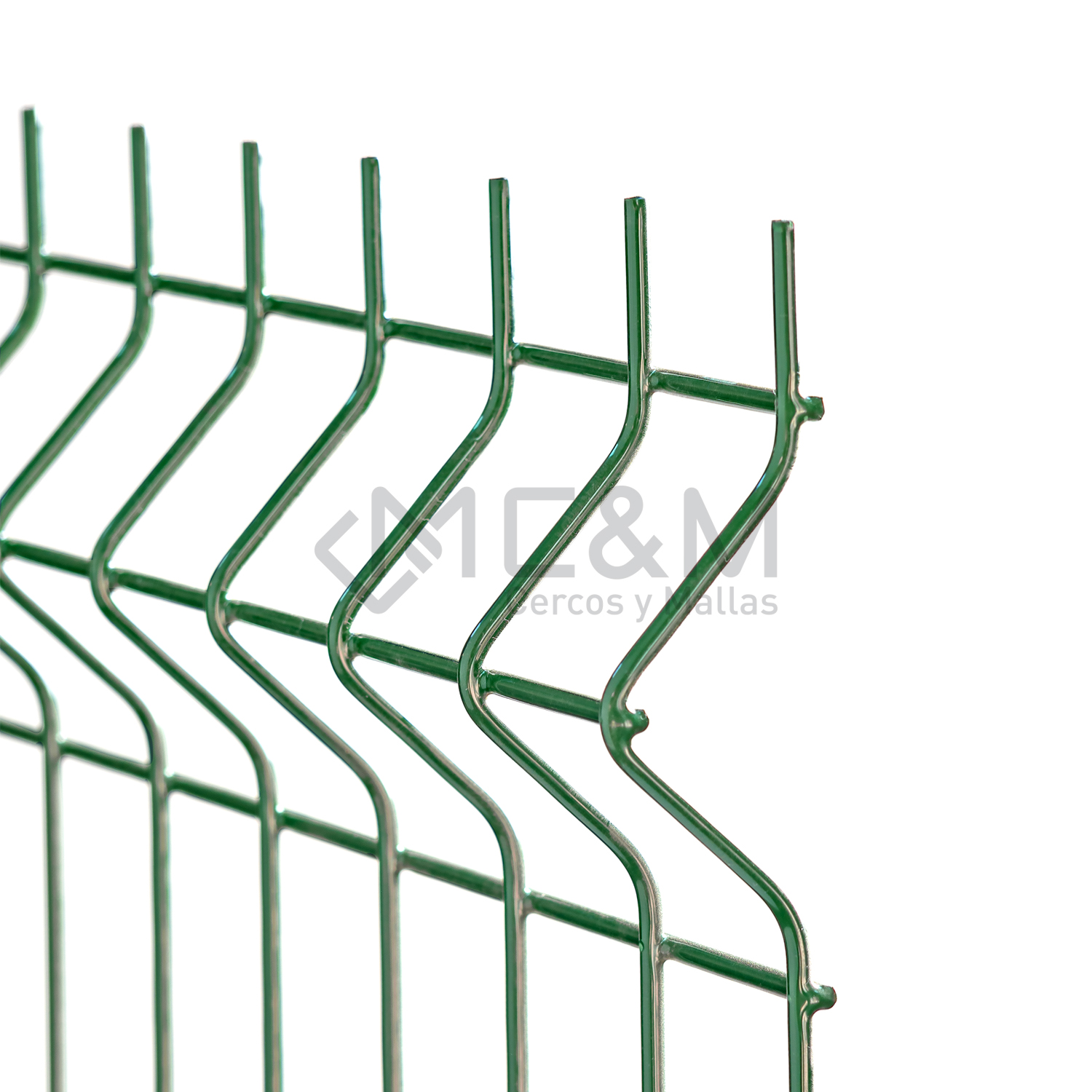 PANEL CMFOR 3D LIGHT GALV/VERDE 1.80X3.00 MTS X 3.7mm - Imagen 2