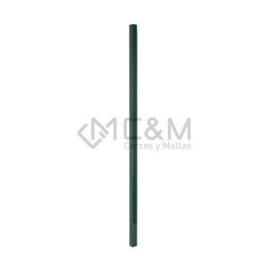 POSTE GALV/VERDE 60X60X1.5X2600MM
