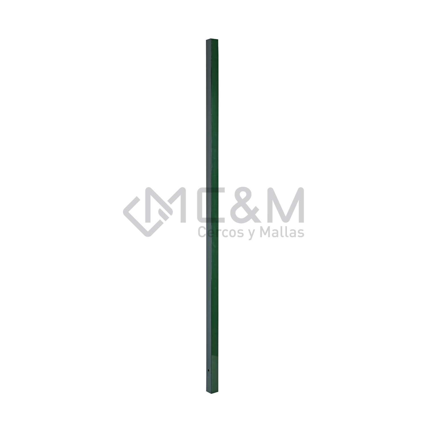 POSTE GALV/VERDE 60X60X1.5X3000MM