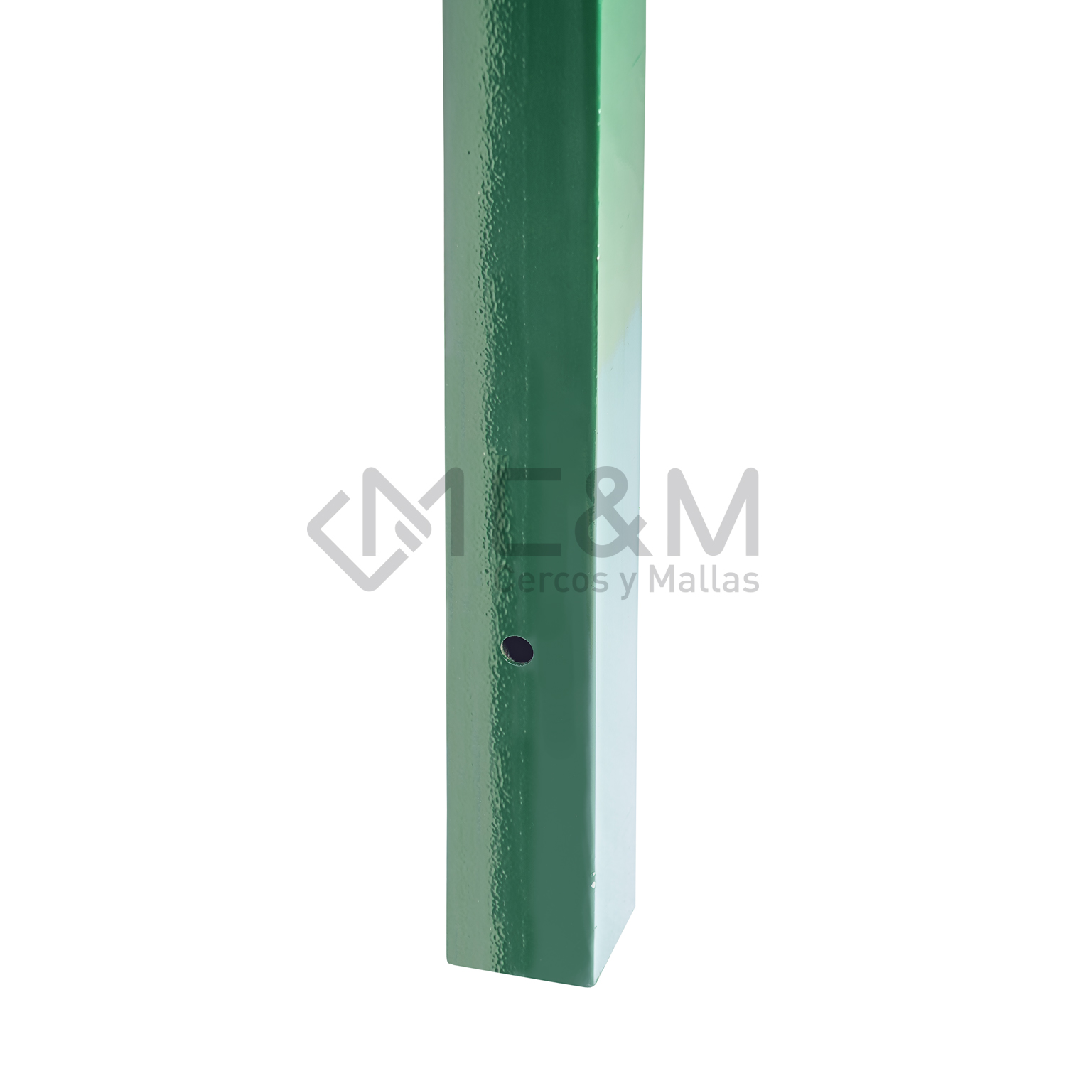 POSTE C/BRAZO GALV/VERDE 60X60X1.5X3000MM - Imagen 3
